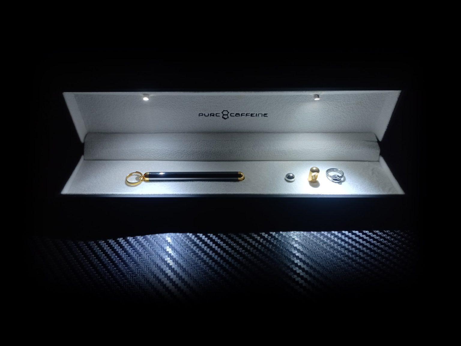 small purc vial box