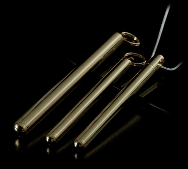 Brass Purc Caffeine Vial