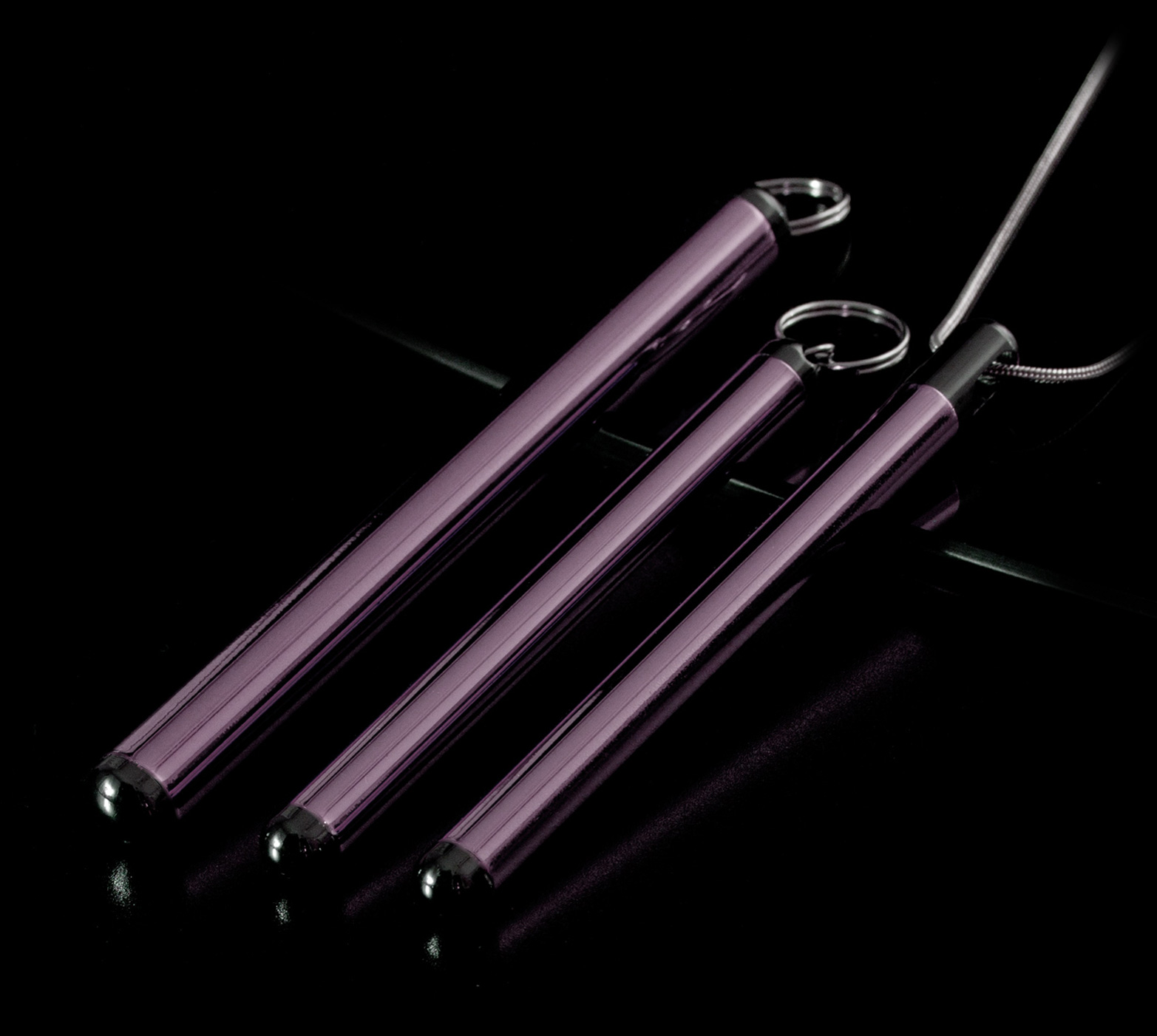 Pink Purc Caffeine vial black endcaps